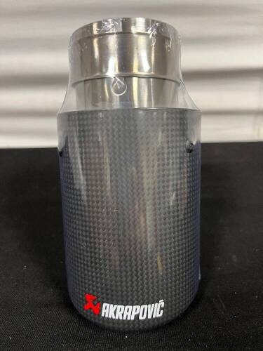 Lot of (2) Akrapovic TP-CT/10 CARBON Exhaust Muffler Tail Pipe Tip - Lot 338