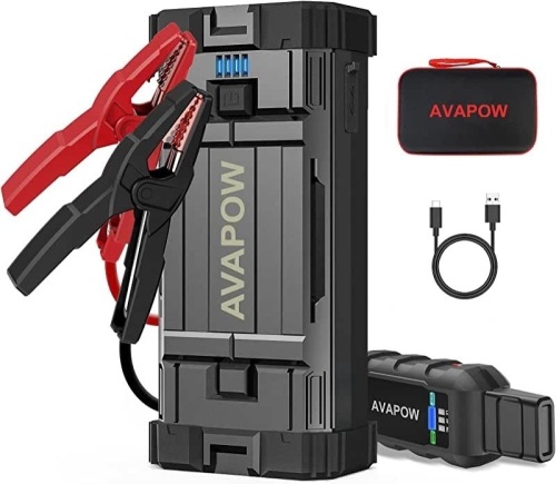 AVAPOW Jump Starter& Power Bank - Lot 371