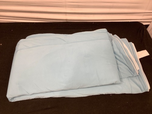Rest Cooling Duvet (King,Blue) 17 X 13 X 6.7 IN - Lot 439