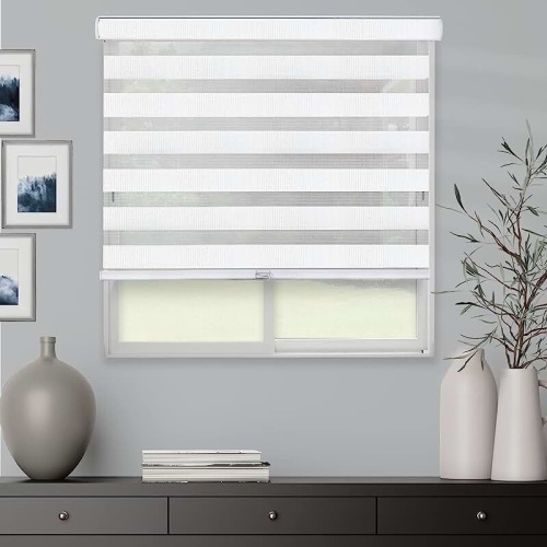 Zebra Blinds-(37 W X 72 L") - Lot 141