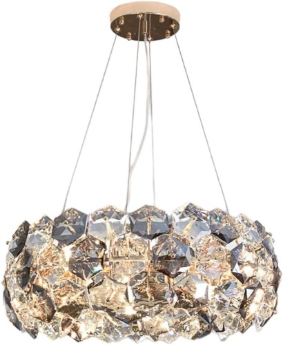 Crystal Chandelier Lighting Modern Round Pendant Light Fixture Luxury Ceiling Light for Dining Room Living Room Bedroom Hotel Foyer - Lot 7912