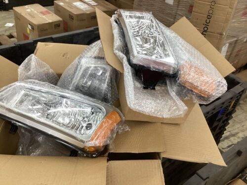 Jenuo Headlight Assembly, Unknown Fit  - Lot 194