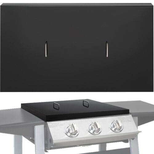 VEVOR Powder Coated Black Carbon Steel Flat Top Griddle Cover with Heatproof Handle for Blackstone 36" Griddle - Lot 278