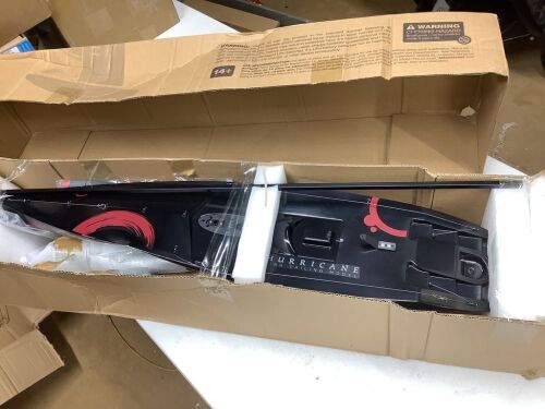 RC Sailboat Hurricane 2.4Ghz 2-Channel Remote Control - Broken Hull  - Lot 286