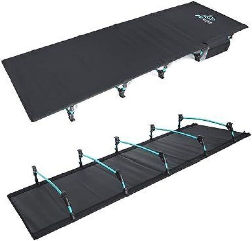 FE Active Folding Camping Cot, Fits Single Air Mattress Pad - Lot 477