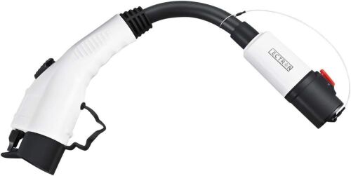 Lectron Tesla to J1772 Adapter, Max 40 Amp & 250V, Compatible with Tesla High Powered Connector, Destination Charger, and Mobile Connector Only  - Lot 490
