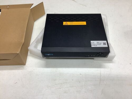 REOLINK 4K 8CH Network Video Recorder RLN8-410 - No Power Supply - Lot 500