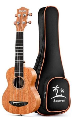 Donner Concert Ukulele Mahogany 23"  - Lot 540