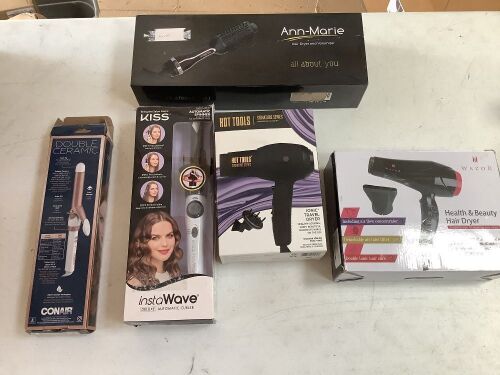 Lot of Hair Styling Tools   - Lot 554