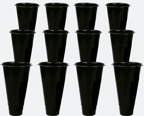 Zhongma 12pcs Plastic Buckets for 3 Tier Metal Flower Display Stand  - Lot 615