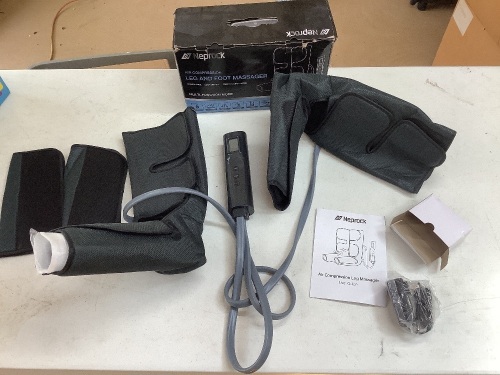 Neprock Air Compression Leg and Foot Massager  - Lot 243