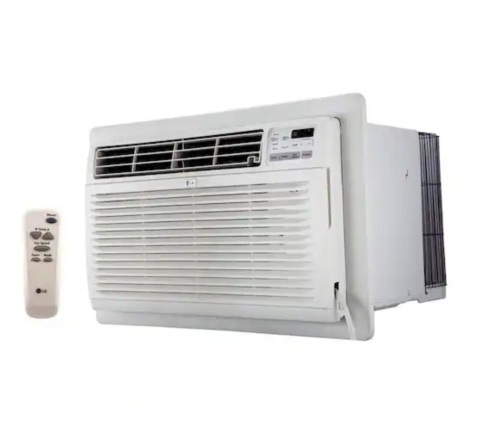 LG 9,800 BTU 115-Volt Through-the-Wall Air Conditioner Cools 425 Sq. Ft. with ENERGY STAR and Remote - Lot 62