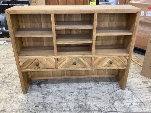 Parquet Large Hutch Top Piece  - Lot 150