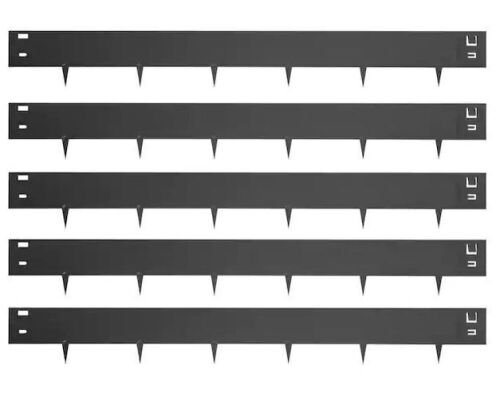 Lot of (4) VEVOR 3 in. x 39 in. Steel Lawn Edging, 5 Pcs - Lot 606