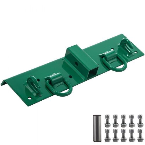 VEVOR 1/4" Compact Bolt on Grab Hooks for Tractor Bucket w/ 1/2" Shackles, Max 4700LBS  - Lot 212