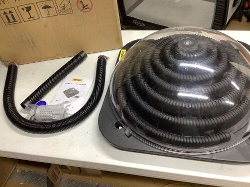 VEVOR Inground/Above Ground Swimming Pool Solar Dome Heater, Heats Pools up to 2641 Gallons  - Lot 511