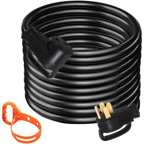 VEVOR 50Ft 50 Amp RV Extension Cord 26.5mm Wire Diameter  - Lot 634