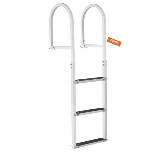 VEVOR Aluminum Alloy 3 Step Dock Ladder, 500 lbs Load Capacity - Lot 696