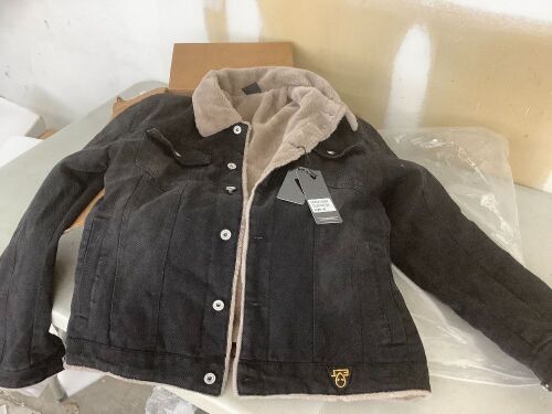Men's Fleece Lined Winter Jacket, XL  - Lot 687