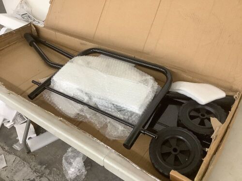VEVOR 130 LBS Outboard Motor Carrier Dolly - Missing Hardware  - Lot 656