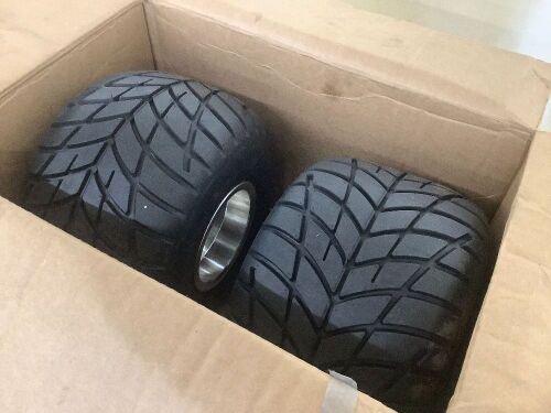 Set of 2 Go Kart Tires  - Lot 668