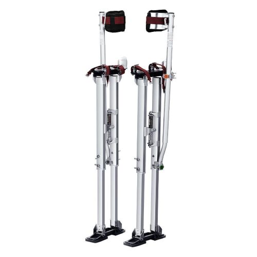 VEVOR 36''-50'' Adjustable Aluminum Tool Stilts with Protective Knee Pads - Lot 683