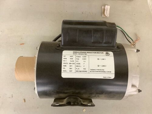 Single Phase Induction Motor  - Lot 670