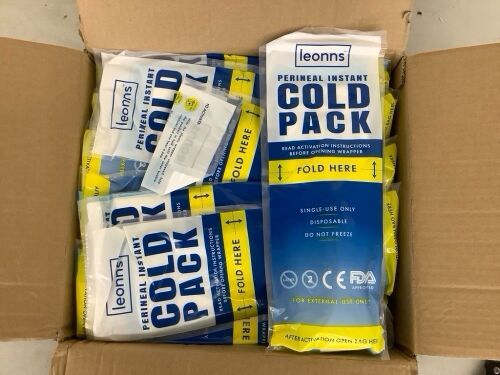 Leonns Instant Perineal Cold Packs, 24 Pack  - Lot 507