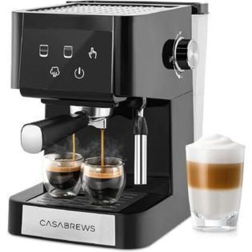 CASABREWS 20 Bar Espresso Machine with Milk Frother Steam Wand - Lot 524