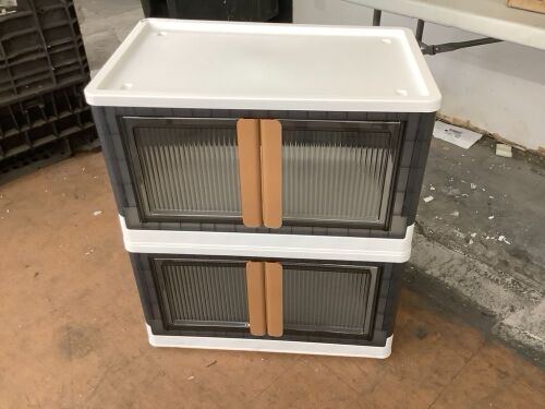 Collapsible Storage Bins  - Lot 498