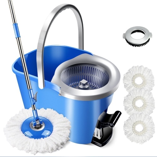 Masthome Floor Cleaning Spin Mop and Bucket Set  - Lot 282