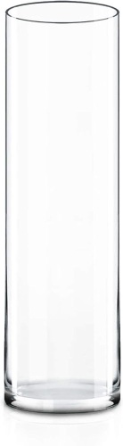CYS Excel Clear Glass Cylinder Vase 16", Set of 6   - Lot 543