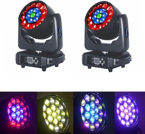 Fayleung Zoom Moving Head Stage Light, Set of 2  - Lot 42