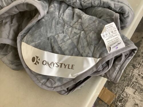 Omstyle Weighted Blanket, 60" x 80"  - Lot 128