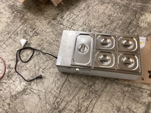 VEVOR 5 Pan Buffet Food Warmer  - Lot 294