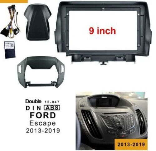 9" Double Din Car Radio Dashboard Mount for Ford Escape 2013-2019 - Lot 493