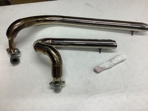 Motorcycle Exhaust, Unknown Fit  - Lot 340