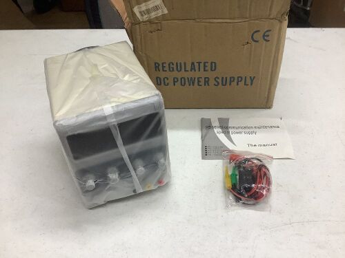 110V Regulated DC Power Supply  - Lot 135