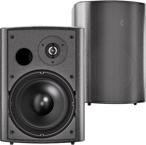 STUDIOFINIX 6.5 Inches 400 Watt Indoor Outdoor Bluetooth Wall Mount Speakers, Set of 2  - Lot 55
