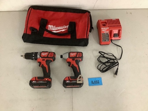 Milwaukee M18 2-Tool Combo Kit - Lot 8492
