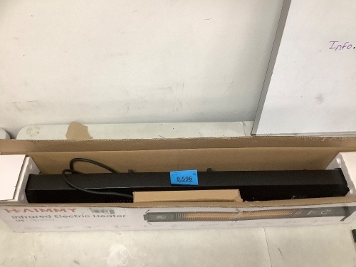 Infrared Electric Heater - Lot 8596