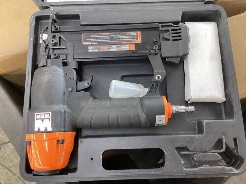 WEN 61721 18-Gauge 3/8-Inch to 2-Inch Pneumatic Brad Nailer  - Lot 458