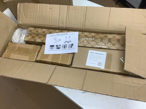 Modern 7 Lights Globe Linear Chandelier  - Lot 171