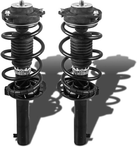 MOSTPLUS Front Pair Complete Strut Spring Assembly for 2005-2017 VW Jetta Beetle Golf GTI 2006-2013 AUDI A3 Quattro Replace 172311  - Lot 262