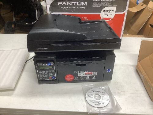 Pantum M6600NW Wireless Monochrome All-in-One Laser Printer - Lot 433