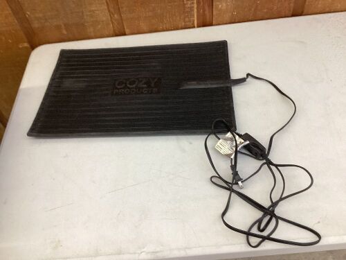 Cozy Products Electric Foot Warmer Mat - Lot 540