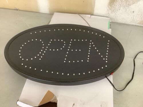 LED Open Sign  - Lot 319