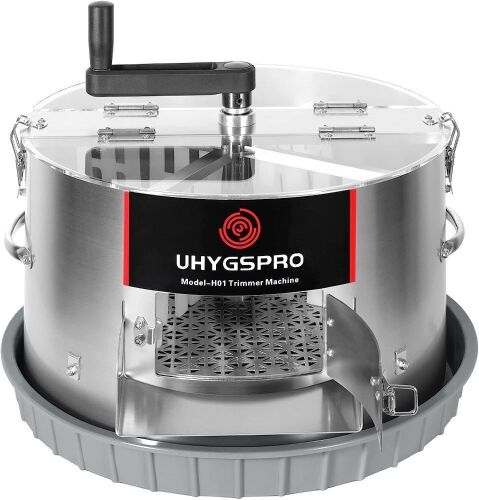 UHYGSPRO 16inch Manual Bud Leaf Trimmer Machine with Outlet Port  - Lot 51