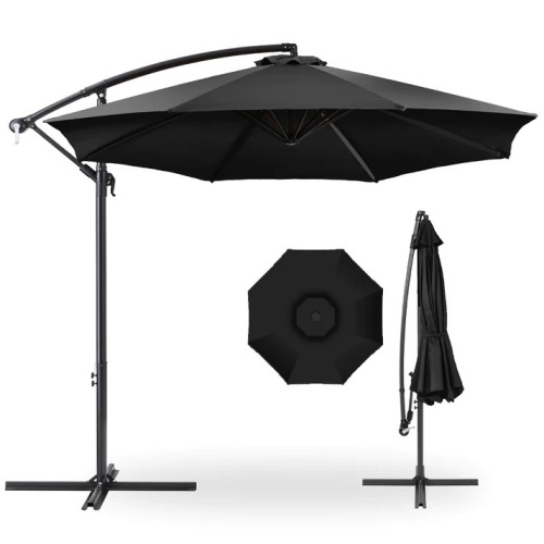 Offset Hanging Patio Umbrella - 10ft - Lot 8893