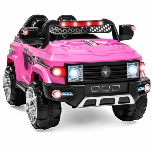 12V Kids Remote Control Ride On w/ 2 Speeds, LED Lights, Mp3, Parent Controls - Lot 89